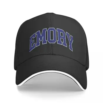 חדש אמורי - אוניברסיטת קולג ' אמורי גופן מעוקל כובע בייסבול כובע השמש לילדים קשה כובע Mens כובע נשים